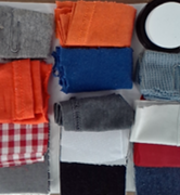 cotton, polyester, elastane, in RGB